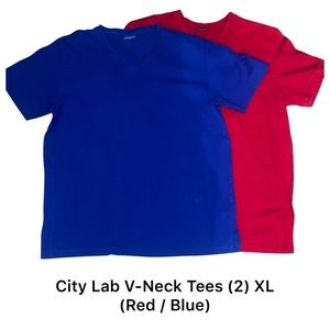 City Lab V-Neck Tees XL (2)